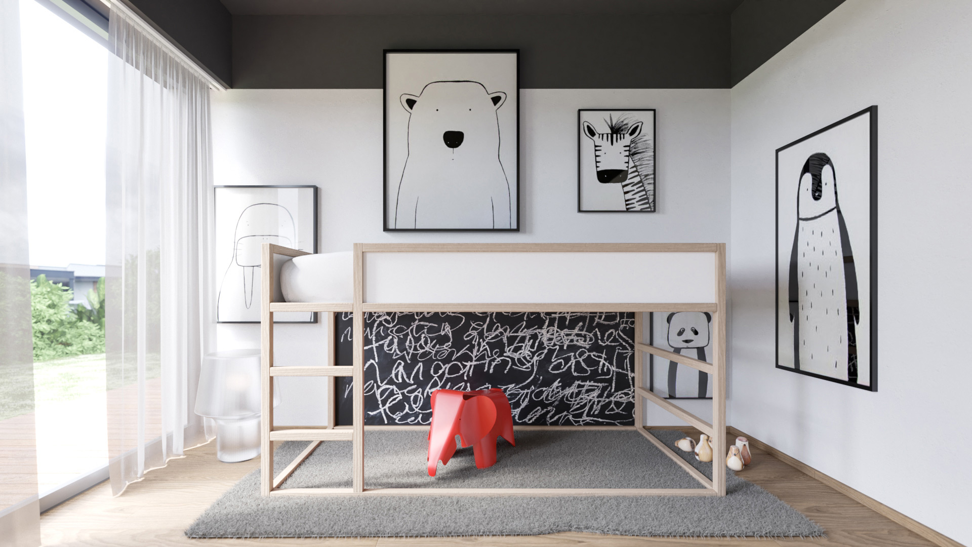  Vizualizace Moderni Interier 3