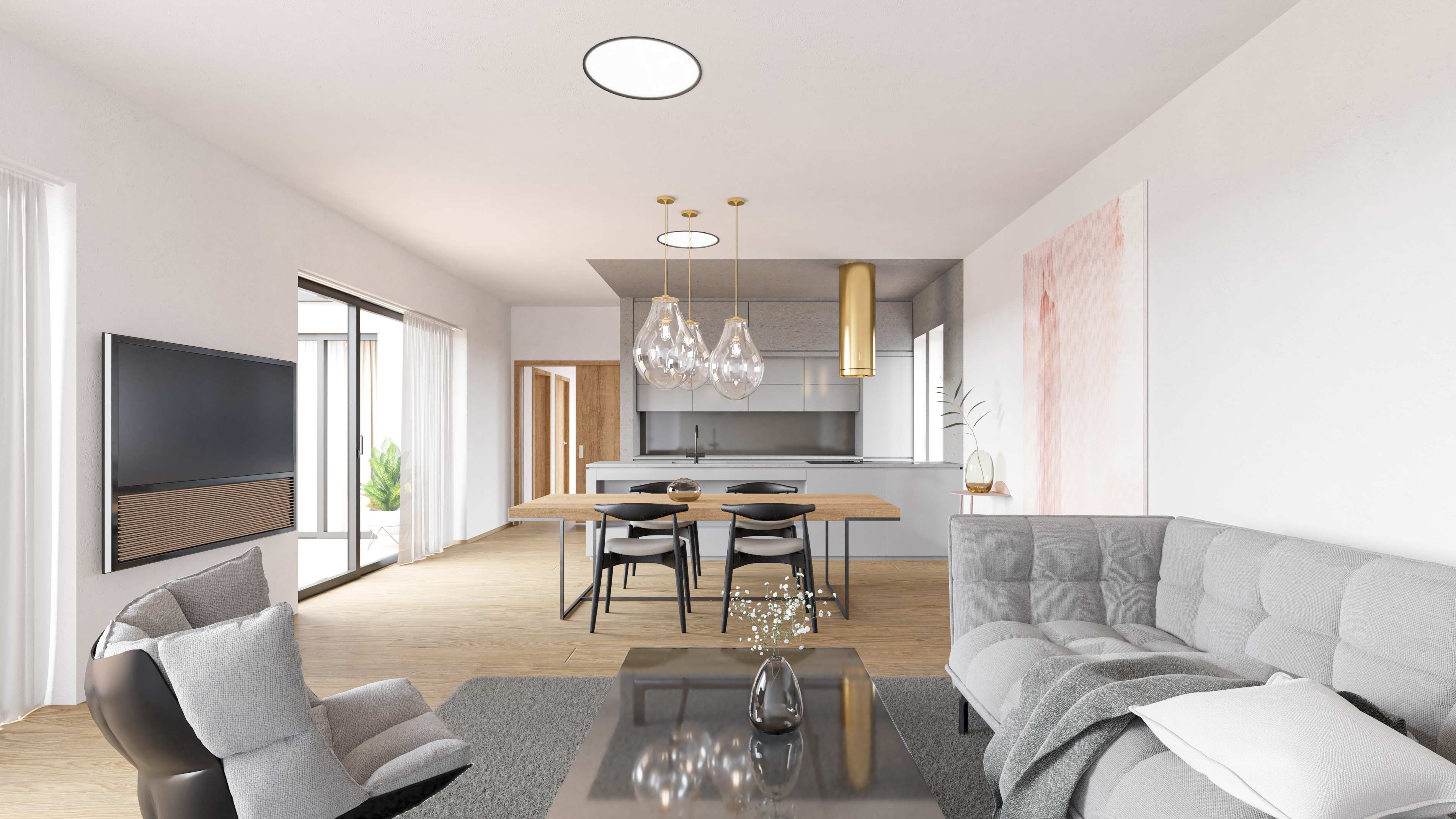 Vizualizace Moderni Interier 5